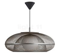 Umage Faraday Suspension auvent conique - tête en acier/câble noir/auvent noir - ø60,4 cm