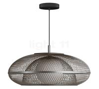 Umage Faraday Suspension cache de plafond rond - tête en acier/câble noir/cache de plafond noir - ø60,4 cm