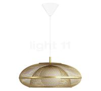 Umage Faraday Suspension cache-piton conique - cache-piton blanc/câble blanc - ø45 cm