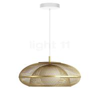 Umage Faraday Suspension cache-piton ronde - cache-piton blanc/câble blanc - ø45 cm