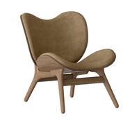 UMAGE Fauteuil A Conversation Piece - chêne foncé - sugar brown