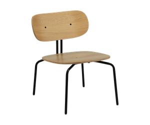 Umage Fauteuil lounge Curious Oak-black