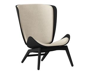UMAGE Fauteuil The Reader - chêne noir - white sands