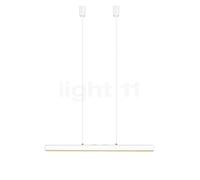 Umage Hazel Branch Suspension LED corps blanc/couverture laiton - 100 cm Ce luminaire comporte des modules à LED prémontés de classes énergétiques A A++, A+, A