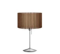 Umage Komorebi Santé Lampe de table abat-jour chêne foncé/pied acier - ø44,7 cm