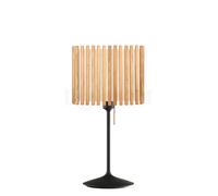 Umage Komorebi Santé Lampe de table abat-jour chêne naturel/pied noir - 33 cm - rectangulaire