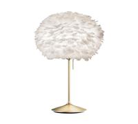 Umage Lampe de table Eos medium Blanc-Laiton brossé