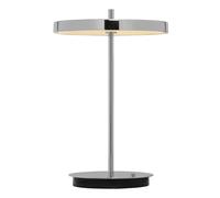 Umage Lampe de table LED avec batterie Asteria Move V2 acier HxØ 30,6x20cm