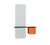 UMAGE Miroir One More Look - nuance orange - chêne noir