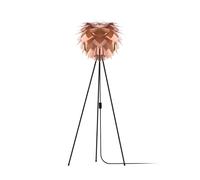 UMAGE Silvia Lampadaire Stehleuchte, cuivre avec tripode noir