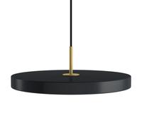 Umage Asteria Suspension LED anthracite - cover laiton - ra 83 Ce luminaire comporte des modules à LED prémontés de classes énergétiques A A++, A+, A