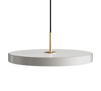 Umage Asteria Suspension LED, blanc brumeux - Cover laiton Ce luminaire comporte des modules à LED prémontés de classes énergétiques A A++, A+, A