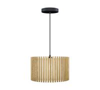 Umage Suspension Komorebi large Chêne circulaire-Noir