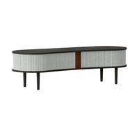 UMAGE Table Audacious TV - charcoal - chêne noir