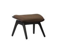 UMAGE The Reader Ottoman - sterling - chêne noir