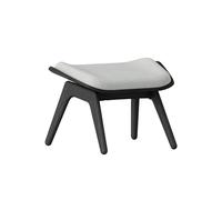 UMAGE The Reader Ottoman - sterling - chêne noir