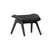 UMAGE The Reader Ottoman - sterling - chêne noir