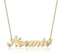 UMAGICBOX Collier Prénom Personnalisé Noemie en Acier Inoxydable - Pour la Fête des Grands-mères, exprimez votre amour et gratitude avec un cadeau personnalisé