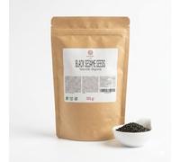 Umami Graines de Sésame Noir Grillées BIO - 500g - Sésame Noir Biologique Naturel Croustillant pour Sushi, Pain, Poke Bowls et Pâtisseries Orientales - Goût Intense, Made in Europe