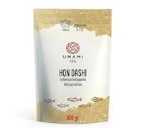Umami Hondashi Premium 100g - Bouillon Dashi Naturel en Poudre - Katsuobushi, Shiitake et Kombu - Sans Glutamate - Fabriqué en Italie