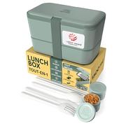 Umami Lunch Box Bento Tout-en-un – avec couverts, étanche et encastrable