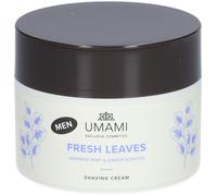 Umami Men Fresh Leaves Shaving Cream Menthe Japonaise et Gingembre Mousse À Raser 250 ml