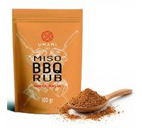 Umami Miso BBQ Rub 100g - Mélange d'Épices au Miso Japonais - Marinade Sèche (Dry Rub) pour Bœuf, Saumon et Légumes - Sans Conservateurs - Fabriqué en Italie