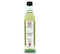 Umami Vinaigre de Riz Japonais 500ml - Artisanal, Recette Japonaise avec Riz Italien, 5% d'Acidité - Idéal pour Sushi et Cuisine Asiatique - Fabriqué en Italie