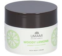Umami Woody Lemons Rich Body Cream Bergamote & Cèdre Crème 250 ml