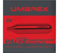 Umarex Capsules d'entretien de valve pour pistolet à air comprimé CO₂ 0,5 g
