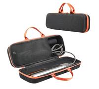 UMavlesFrd Version européenne compatible avec Dyson Airstrait Sac de voyage Rangement pour fer à lisser Dyson Airstrait, noir/orange, Simplicité :