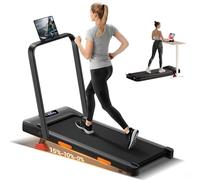 UMAY Tapis de Marche Inclinable Pente 10KM/H à Triple Amortissement,2,75 CV Walking Pad,Tapis de Course Motorise Inclinable Charge Max. 136KG