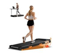 UMAY Tapis de Marche Inclinable 16%, 10km/h Tapis de Course, avec Affichage LED, télécommande,3.0 HP Treadmill, Walking Pad Silencieux Compact pour la Maison et Le Bureau, 136KG Max Charge