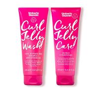 Umberto Giannini Curl Jelly Scrunching Jelly, gel végétalien et sans cruauté envers les animaux pour cheveux bouclés ou ondulés, 200 ml (shampooing et après-shampooing)