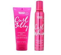 Umberto Giannini Duo de coiffure Curl - Gel frisottis et mousse activatrice de boucles pour cheveux bouclés ou ondulés - Tenue et définition ultimes