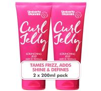 Umberto Giannini Gelée de Boucles Scrunching, Solution Anti-Frisottis Végétalienne et Sans Cruauté pour Cheveux Bouclés ou Ondulés, 200 ml (Lot de 2)