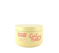 Umberto Giannini Strong Curls Beurre à friser à l'huile de romarin pour cheveux bouclés, bouclés et ondulés - Comprend de la biotine - Sans sulfate et végétalien