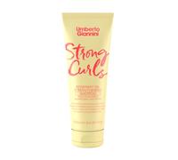Umberto Giannini Strong Curls Shampooing fortifiant à l'huile de romarin pour cheveux bouclés, bouclés et ondulés - Comprend de la biotine + de la menthe poivrée - Sans sulfate et végétalien