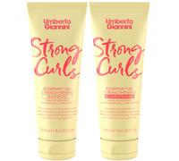 Umberto Giannini Strong Curls Strengthening Shampoo & Conditioner Duo