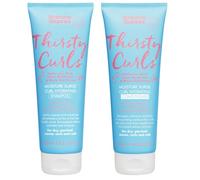 Umberto Giannini Thirsty Curls Curl Lot de 2 shampoings et après-shampoing hydratants pour boucles sèches et déshydratées 250 ml