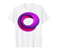 Umbilic Torus Mobius Band Calculus Maths Sciences Ingénierie T-Shirt Graphique avec Valeur, Homme, Blanc, L