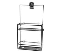 Umbra 023461-040 Cubiko Serviteur De Douche Métal Noir 58 X 31 X 11 Cm