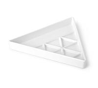 Umbra 1004035-660 Trinity Plateau Bijoux Métal Blanc 24,13 x 20,95 x 3,81 cm