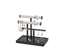 Umbra 1004447-048-REM Support pour bracelets, boucles d'oreilles, bagues et autres accessoires, Noir/Noyer, Taille unique