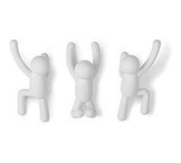 Umbra Patère bonhomme Buddy - Lot de 3 - Blanc