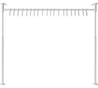 Umbra Anywhere, porte-ustensiles de cuisine avec 20 crochets, barre de liaison sans perçage, blanc, 1014474-660