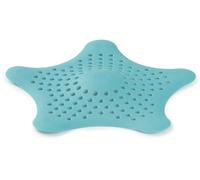 Attrape cheveux en silicone Starfish bleu - Umbra - Bleu - Silicone