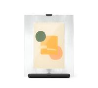 Umbra Cadre Photo flûte, 10,2 x 15,2 cm et 12,7 x 17,8 cm, Verre, Noir