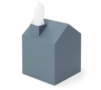 Umbra Couvre‑boîte à mouchoirs CASA – moderne en polypropylène 13x17x13 cm Bleu Ardoise