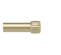 Umbra Cleo, Tringle à Rideaux De Diamètre 2.5 cm, Réglable 91-168 cm, Or, Ensemble De Tringles Au Design Moderne